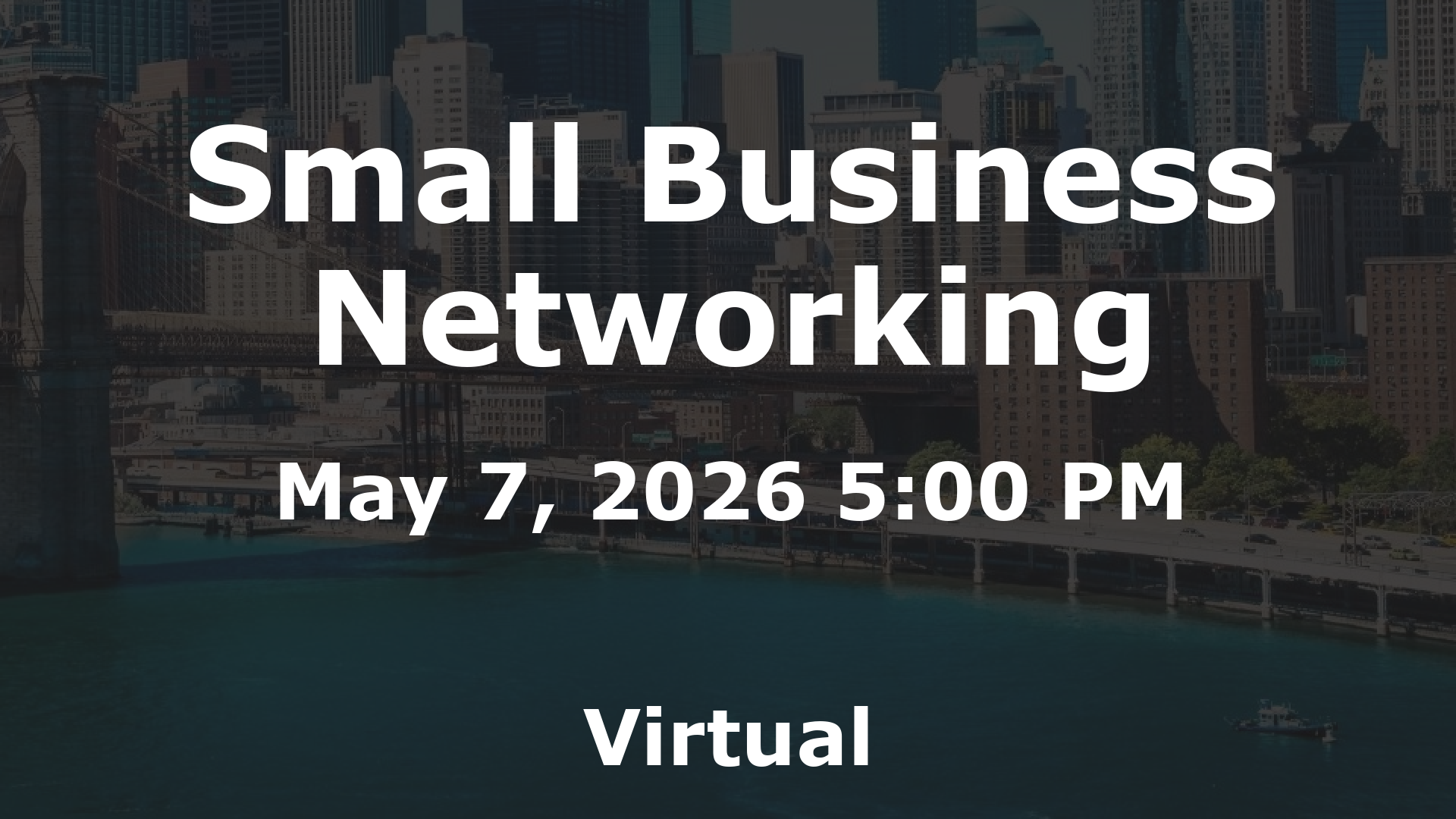 Small Business Networking event image